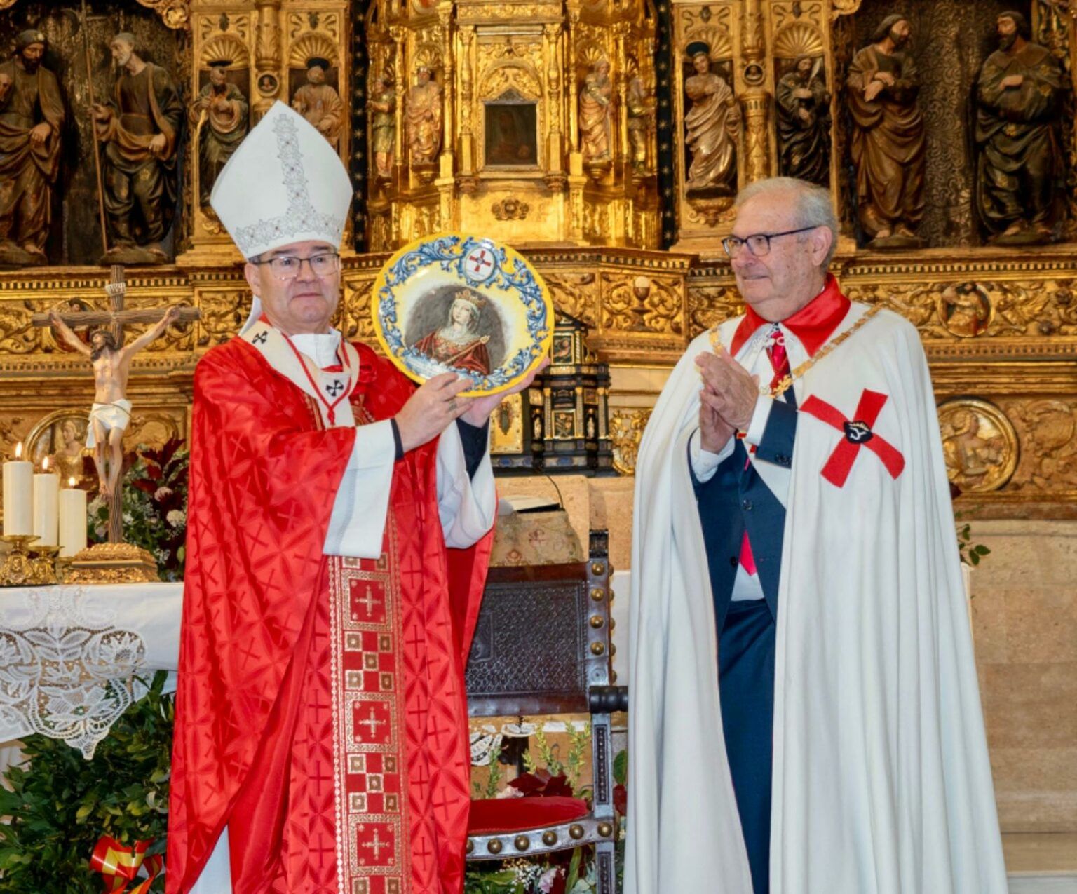 Mons. Francisco Cerro, Caballero de Honor del Capítulo de Isabel la Católica