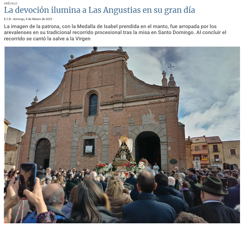 La devoción ilumina a las Angustias en su gran día