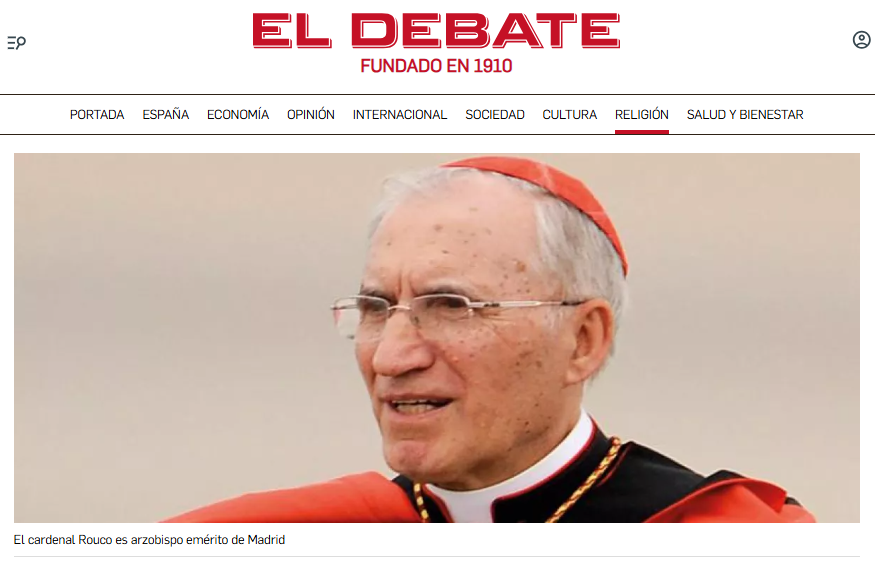 El cardenal Rouco preside una misa mozárabe por Isabel la Católica