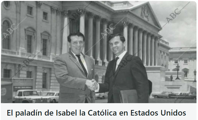 La lucha de John Paul Paine para colocar una estatua de Isabel la Católica en el Capitolio